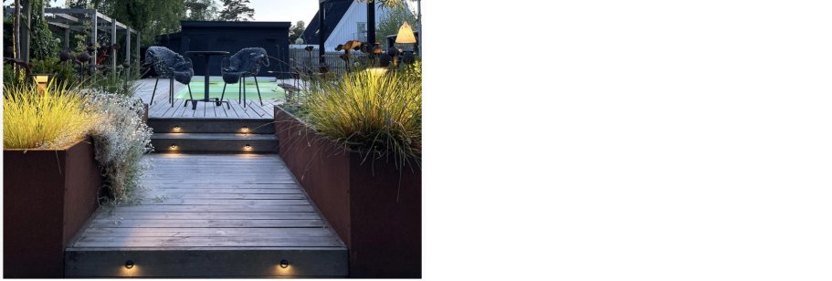 Sätt stämningen med decklights från Lightson