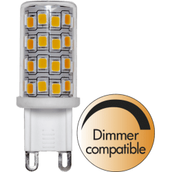 4,7W G9 - 570 lumen 2700K - dimbar