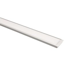 Aluminiumprofil 31mm för LED-stripes 1m utanpåliggande - opal & klar - 9975106