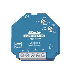 Eltako EUD61NPS Universell Tryckdimmer 20-400W utan nolla