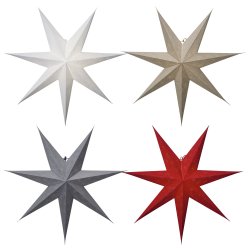 Julstjärna Decorus 75cm - flera färger | SPOTiLED.SE