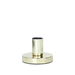 Lampfot Glans E27 8,5cm mässing