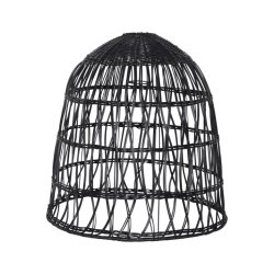 Lampskärm Knute stor - utelampa - svart