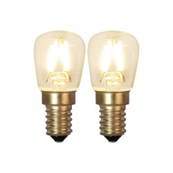 LED lampa E14 ST26 1,3W Decoration 2-pack