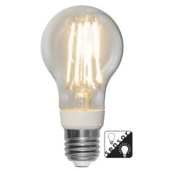 LED lampa E27 A60 Sensor Clear 420-1050lm