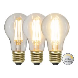 LED lampa E27 A60 Soft glow 3-step dim 2100K