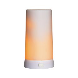 LED ljus Diner - 1st uppladdningsbart flammande blockljus