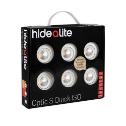 6-pack downlights LED 4,5W I vitt ersättare för halogenspotgliths