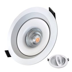 P-184MW Future 8W LED spotlight riktbar 90°