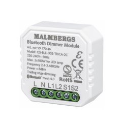 Smart home dosdimmer bluetooth, 2X100W LED