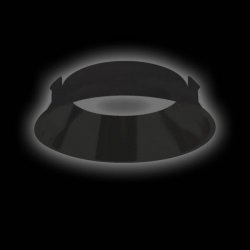 Reflektor Tracy 176mm Svart