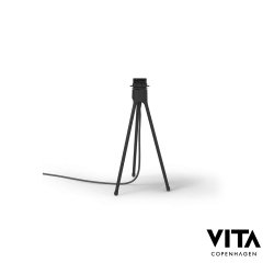 VITA Tripod table svart lampfot 36cm 4022