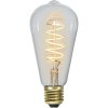 4W LED-lampa E27 ST64 Decoled Spiral Clear 3-step Ø6,4cm