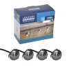 4-pack lampor Aries trappbelysning 4 x 0,5W - LightsOn
