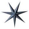 Helsinki pappersstjärna i blått med silverstjärnor från watt&veke