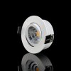 LED spotlight Designlight Q-9MW 4,2W dim-to-warm 2200-3000K svart bakgrund