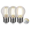 LED lampa E27 G45 Clear 4,2W 3-step dim