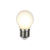 4W LED filamentlampa E27 frostad 350lm - dimbar - tänd