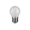 4W LED filamentlampa E27 frostad 350lm