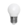 LED lampa E27 G45 Opaque Filament Ra90 150-450lm 2700K - släckt