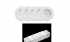 5-pack dimbara LED puckar Q-36MW 3,5W 3000K - vita