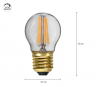 LED-lampa E27 4W Klot Soft Glow 3-step memory