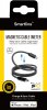 LADDKABEL SMARTLINE MAGNET USB-C TILL LIGHTNING SVART 1M