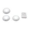 Scala 3-pack LED puckar - batteridrivna med fjärrkontroll - tända