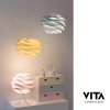 Lampskärm VITA Carmina mini Rosa, blå och vit 32cm miljöbild