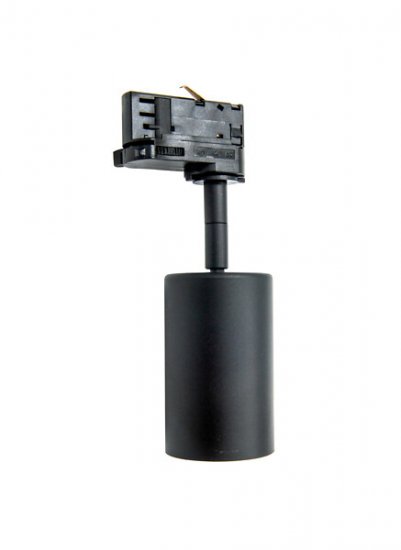 Beam GU10 track light 3-fas svart