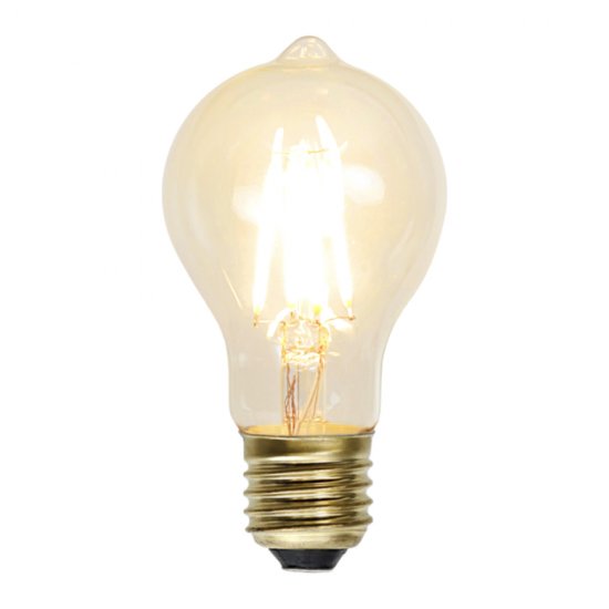 1,6W 2100K LED lampa för dekoration 6cm - Soft Glow - klar - dimbar