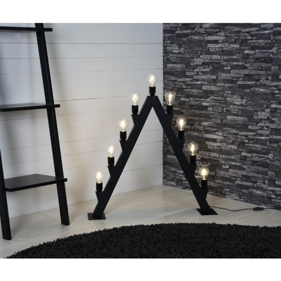 2W LED filament lampa med E27 sockel 220lm - ej dimbar - miljöbild