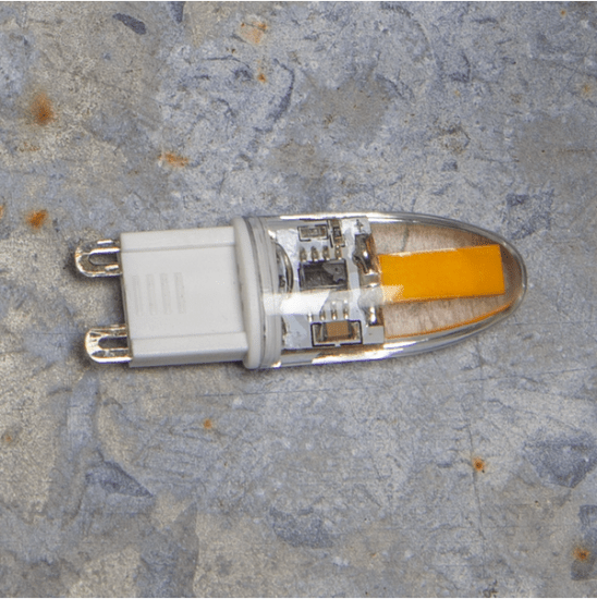 1,8W G9 - 200 Lumen varmvitt ljus 2800K - dimbar