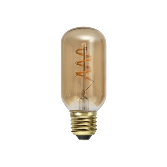 2W 2100K LED dekorationslampa 4,5cm - Flexifilament - amber - dimbar