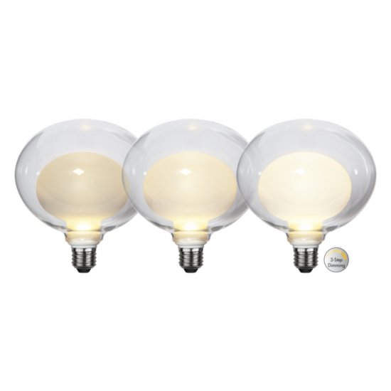 3,5W LED-lampa E27 Space Ø15cm - 3-stegs dimring