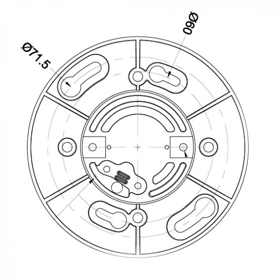Downlight DB-237MW 3,5W 3000K