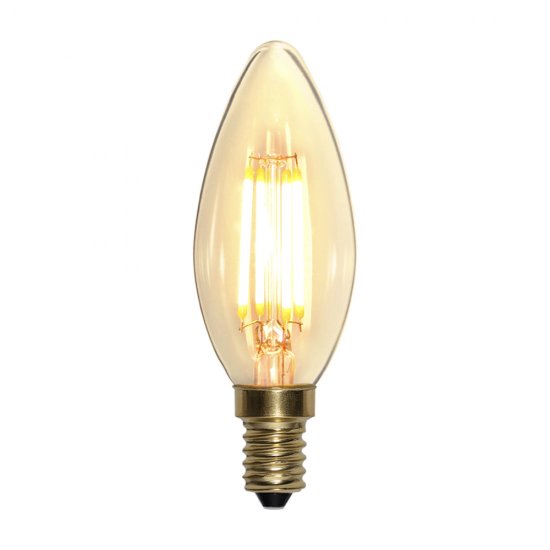 4W LED C35 Soft Glow lampa E14 2100K - dimbar