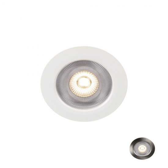 Alice 4,7W 12V LED downlight vit eller silver från llitt