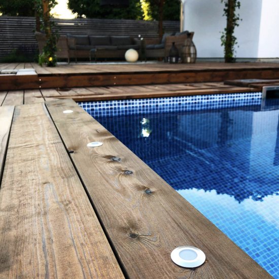 5-pack lampor Spectrum altanbelysning 5 x 0,5W - vid poolen