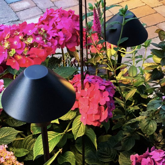 Apollo trädgårdslampa med 3W LED 2 in 1 - miljöbild 2