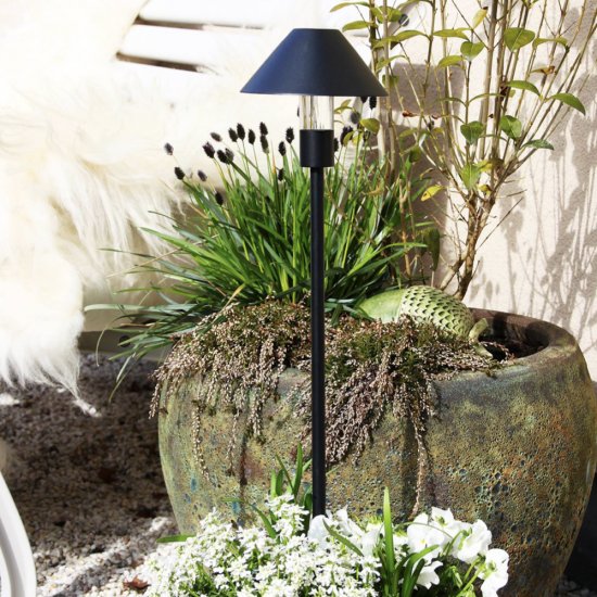 Apollo trädgårdslampa med 3W LED 2 in 1 - miljöbild 3