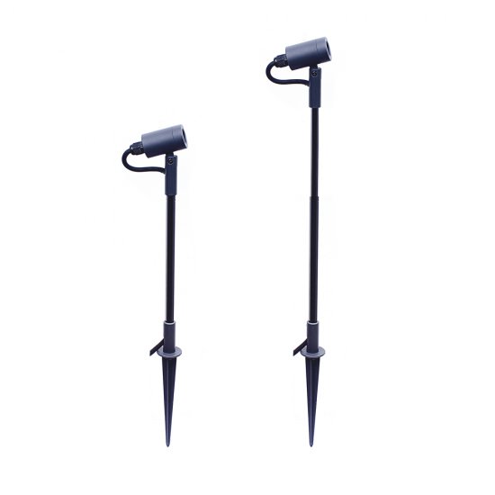 Astro pollare med 3W LED med justerbar höjd