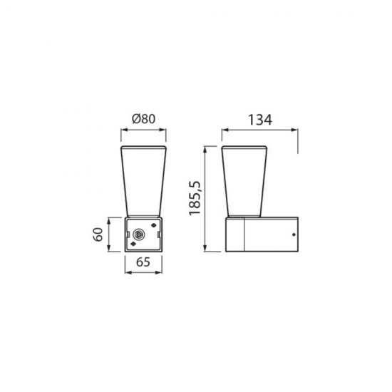 Badrumslampa Spa Avella 4,5W LED