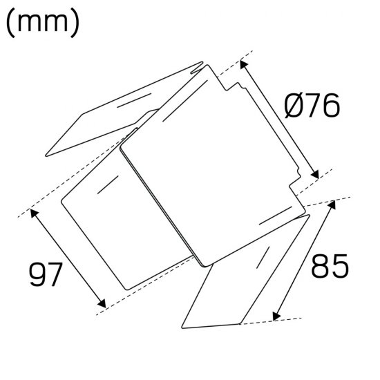 Barndoors Focus svart / vit