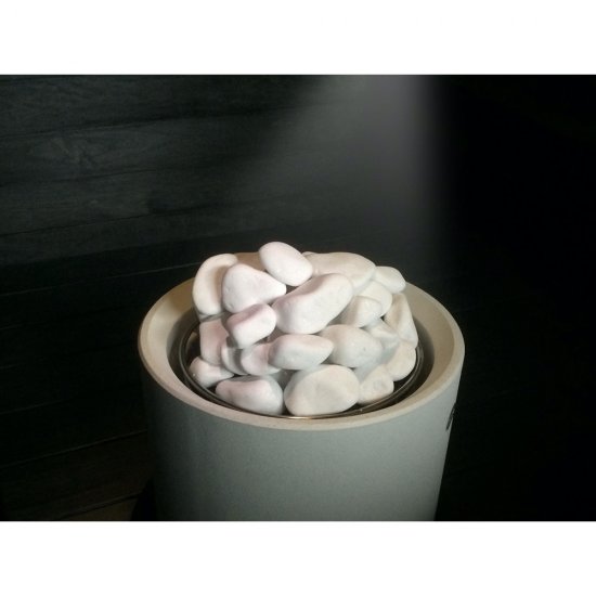 6-pack Bastuaggregats LED spotlight 6x0,3W Silver