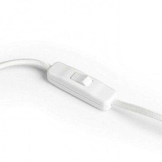 Zumba Bordslampa i vitt/trä/metall