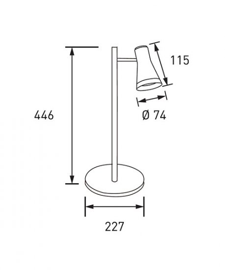 Cara Skrivbordslampa