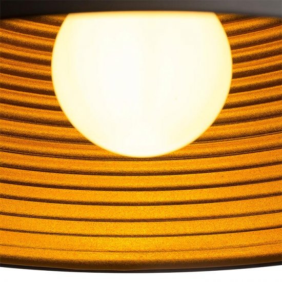 Carissima 40 40cm Svart med guldfärgad reflektor