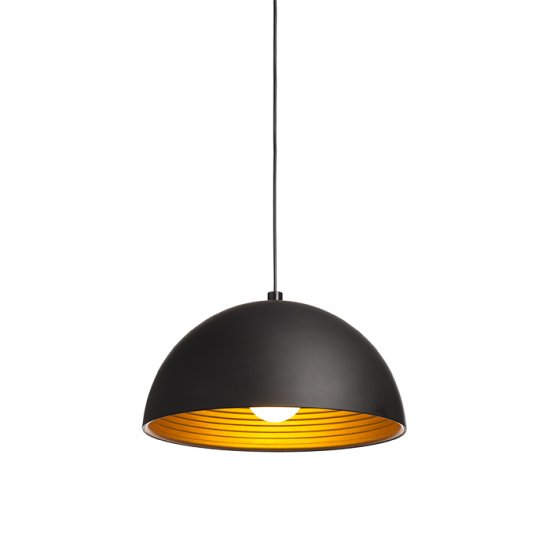 Carissima 40 40cm Svart med guldfärgad reflektor