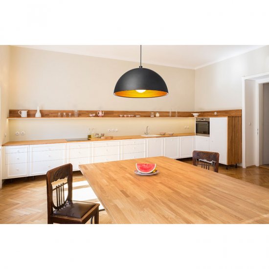 Carissima 40 40cm Svart med guldfärgad reflektor